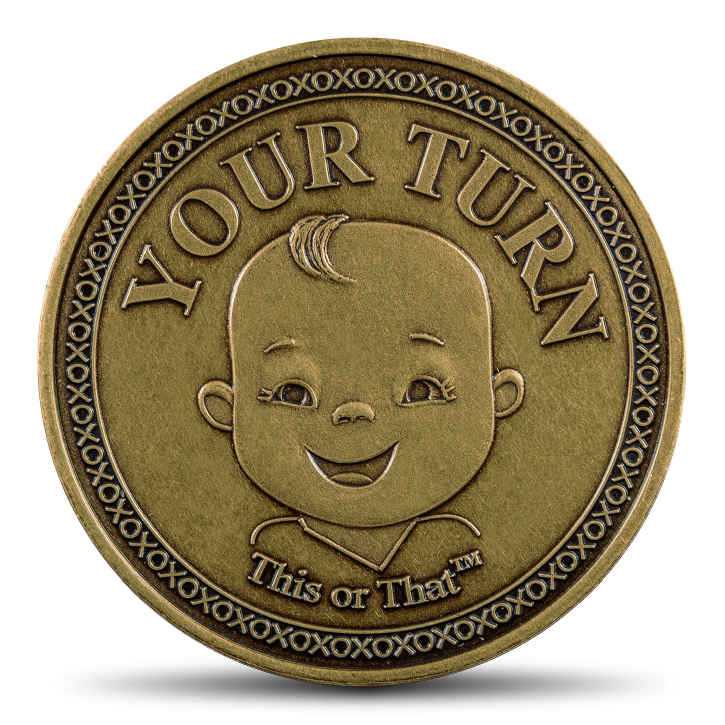 This or That Diaper Changing Coin Your Turn face