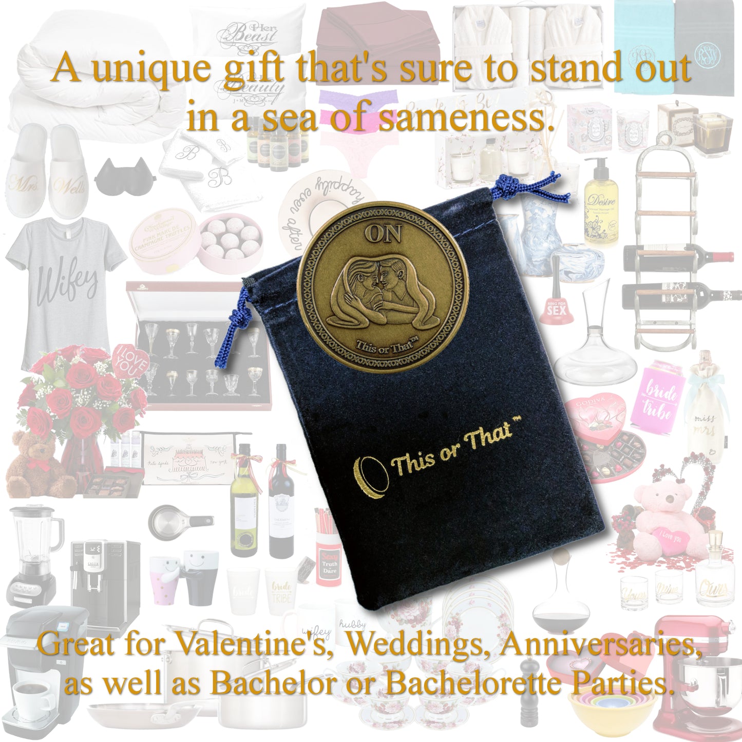 This or That Couples Therapy Coin a unique gift