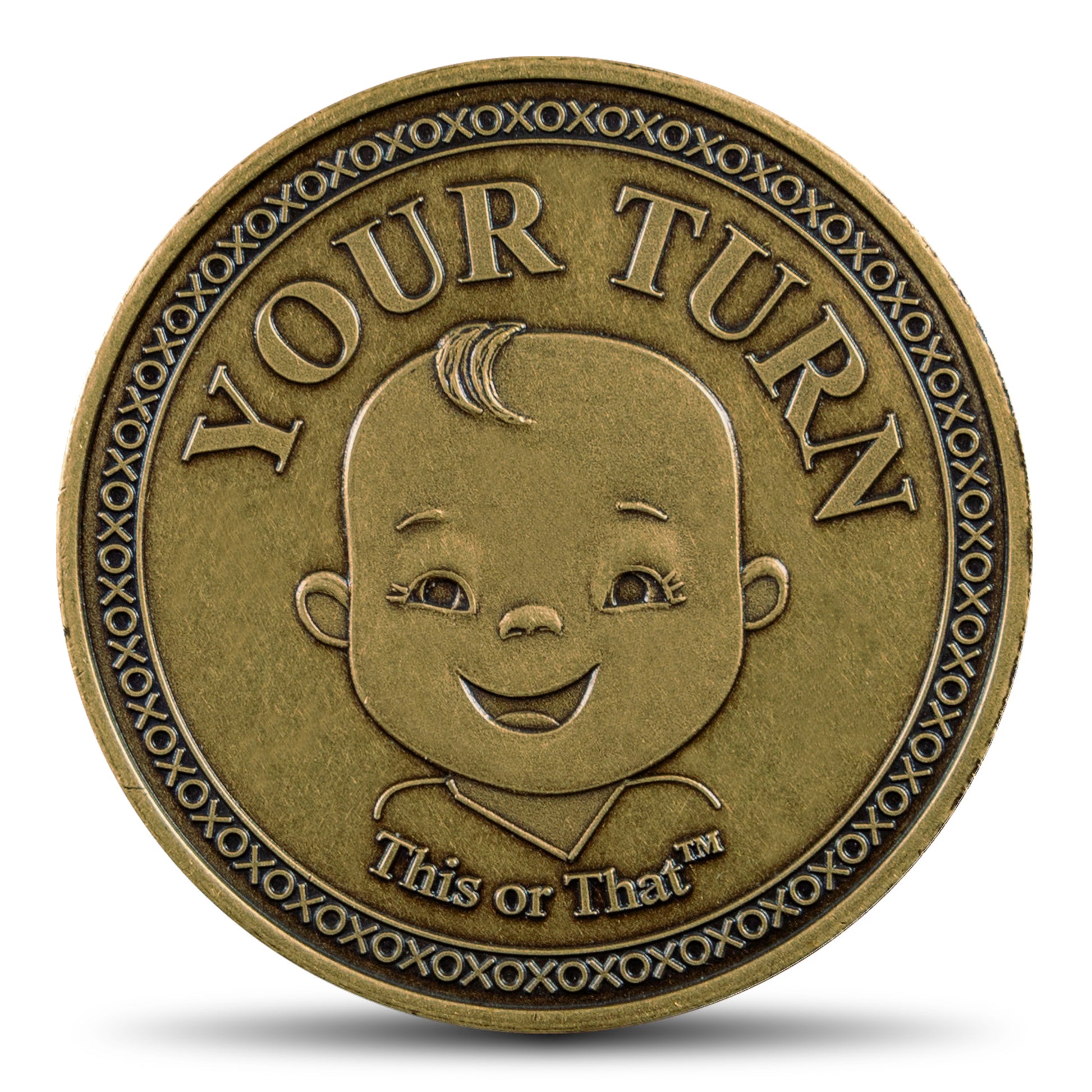 This or That Sneaky Diaper Changing Coin Your Turn face