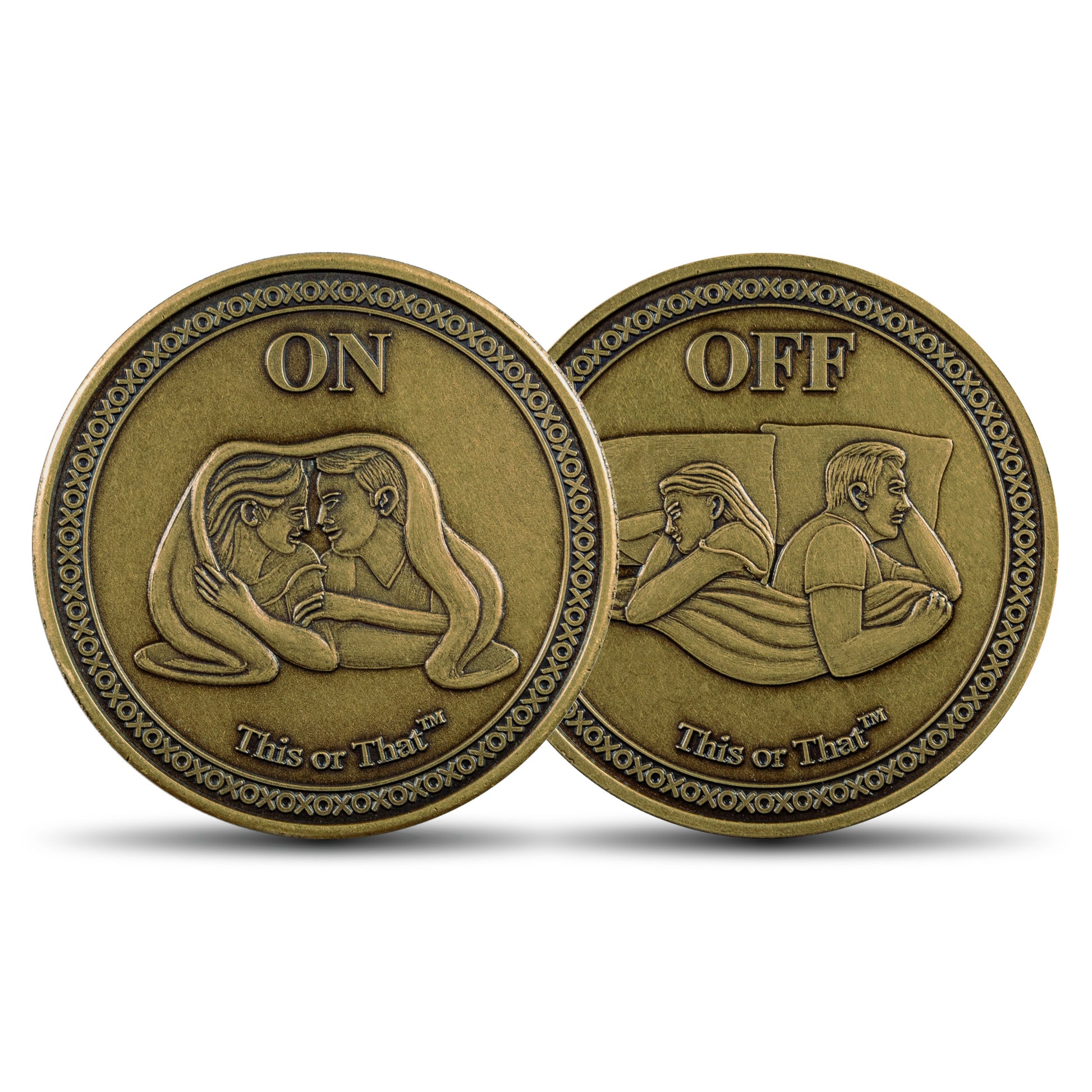 This or That Couples Therapy Coin Front and Back