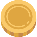 icon for solid antique brass